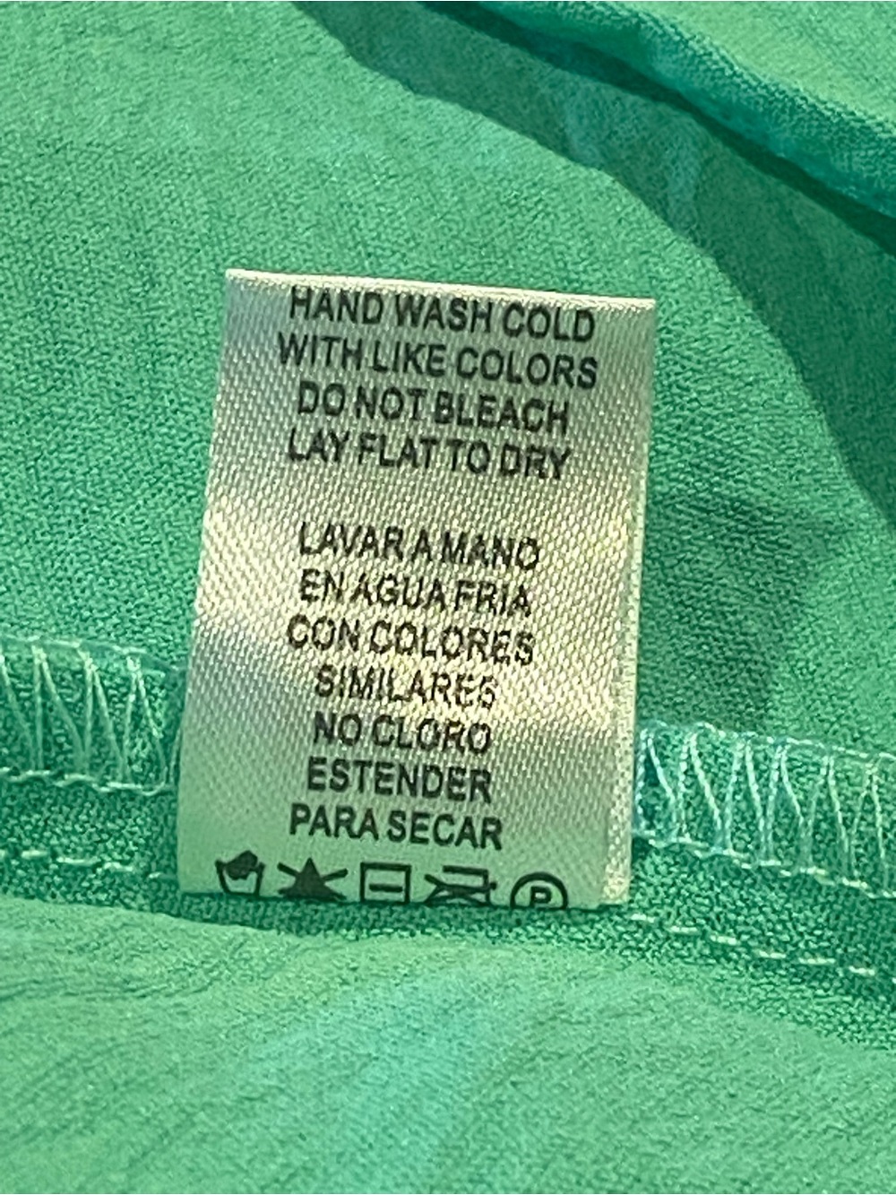Culture Code NWT Sleeveless Layered Mint Green Womens Top Blouse Plus Size 2X - Picture 8 of 9